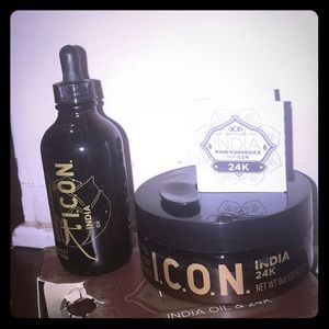 Icon India oil and Richly Hair Masque